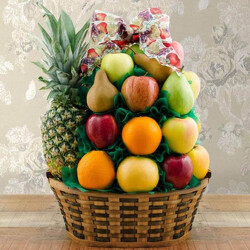 Simply Fruit Basket from Brennan's Florist and Fine Gifts in Jersey City