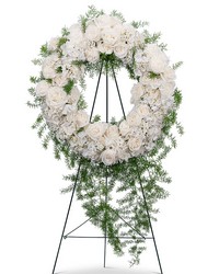 Eternal Peace Wreath from Brennan's Florist and Fine Gifts in Jersey City