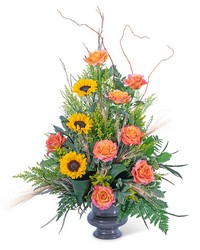 Sunset Solstice Urn from Brennan's Florist and Fine Gifts in Jersey City