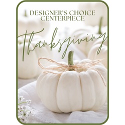Designer's Choice Thanksgiving Centerpiece from Brennan's Florist and Fine Gifts in Jersey City