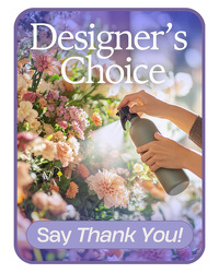 Designer's Choice to Say Thank You from Brennan's Florist and Fine Gifts in Jersey City