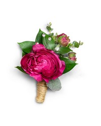 Allure Boutonniere from Brennan's Florist and Fine Gifts in Jersey City