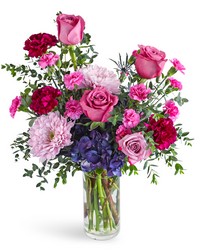 Magenta Moment from Brennan's Florist and Fine Gifts in Jersey City