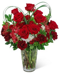 Showstopping Heart of Love from Brennan's Florist and Fine Gifts in Jersey City