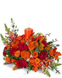 Sonoma Glow Centerpiece from Brennan's Florist and Fine Gifts in Jersey City