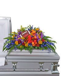 Tears in Heaven Personalized Casket Spray from Brennan's Florist and Fine Gifts in Jersey City