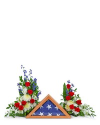 Final Salute Memorial Tribute from Brennan's Florist and Fine Gifts in Jersey City
