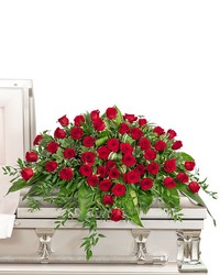 Everlasting Love Casket Spray from Brennan's Florist and Fine Gifts in Jersey City