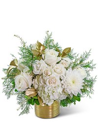 Golden Winter Elegance from Brennan's Florist and Fine Gifts in Jersey City Golden Winter Elegance from Brennan's Florist and Fine Gifts in Jersey City