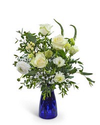 Cloud in Cobalt from Brennan's Florist and Fine Gifts in Jersey City