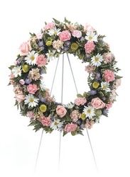 Peaceful Wreath from Brennan's Florist and Fine Gifts in Jersey City